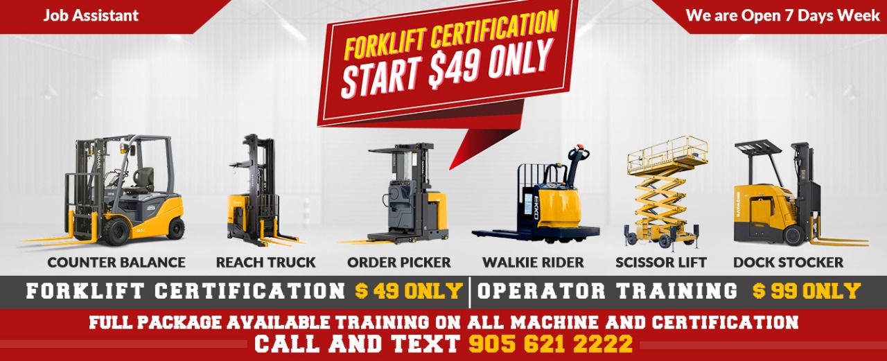 Wisdom Forkflift Training Brampton Mississauga Certification Start